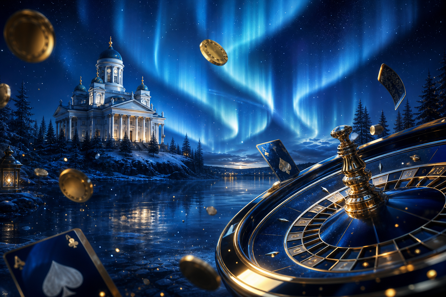 Finland Social Casino Background